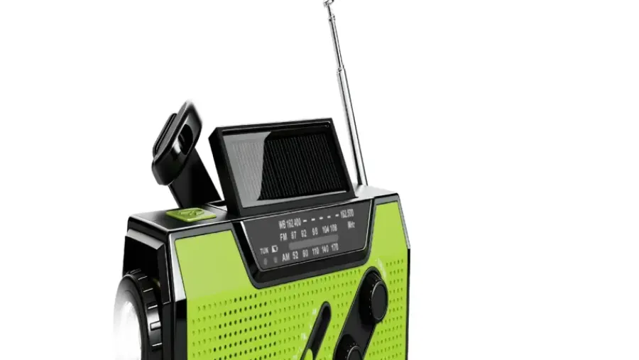 Audio & Video Accessoires > Geen Brixy draagbare noodradio