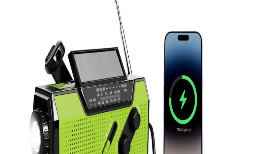 Audio & Video Accessoires > Geen Brixy draagbare noodradio