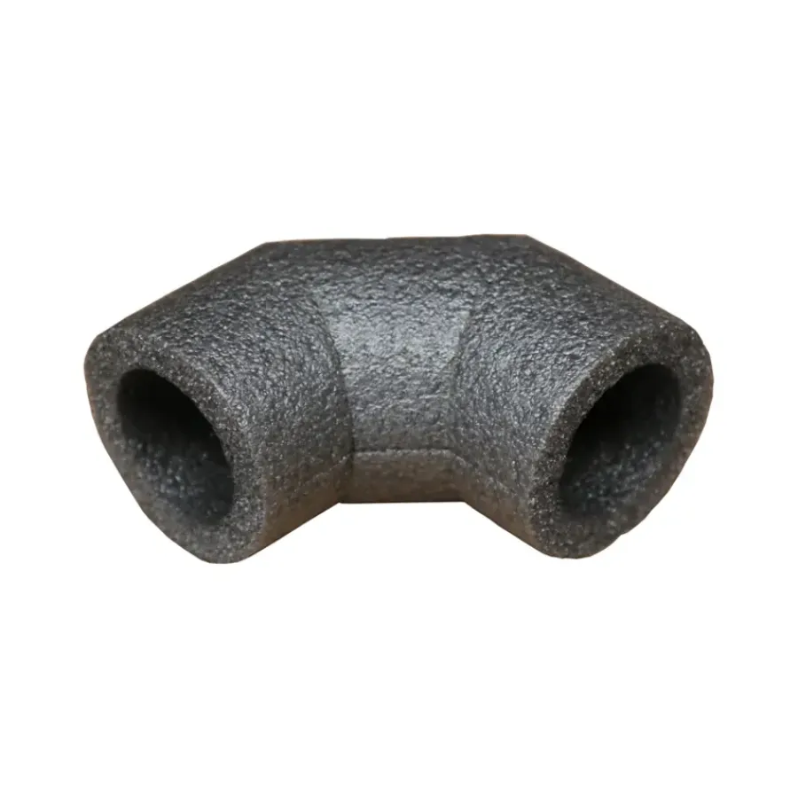 Buisisolatie > Geen Buisisolatie Bocht 90° 12mm Grijs
