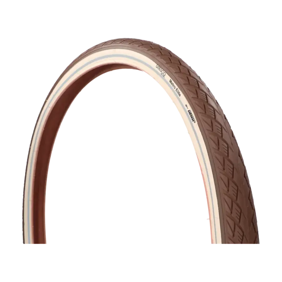 Fietsbanden > Dresco Buitenband 28X1.75 bruin/creme APS