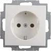 Inbouw Schakelmateriaal|Stopcontacten & Overige Contactdozen > Busch-Jaeger Balance SI Enkel Geaard Stopcontact Wit