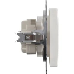 Inbouw Schakelmateriaal|Stopcontacten & Overige Contactdozen > Busch-Jaeger Balance SI Enkel Stopcontact Wit