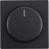 Dimmers|Inbouw Schakelmateriaal > Busch-Jaeger Future Linear centraalplaat dimmer zwart