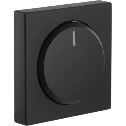 Dimmers|Inbouw Schakelmateriaal > Busch-Jaeger Future Linear centraalplaat dimmer zwart