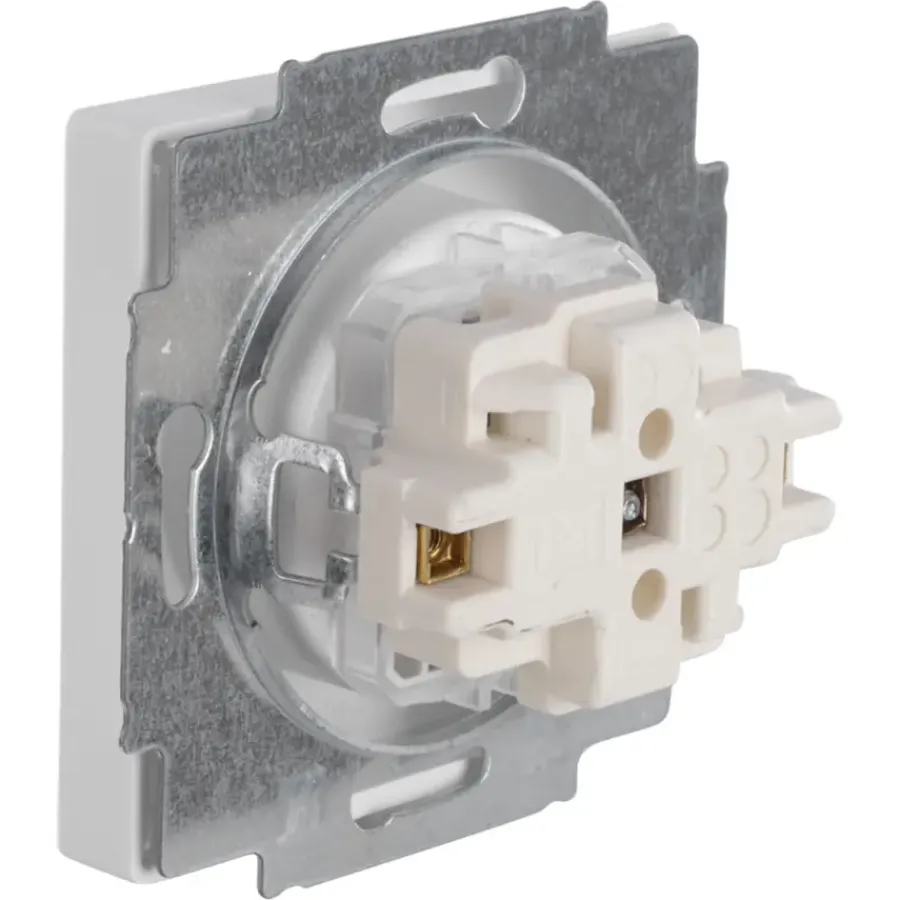 Inbouw Schakelmateriaal|Stopcontacten & Overige Contactdozen > Busch-Jaeger Future Linear Enkel Stopcontact Wit