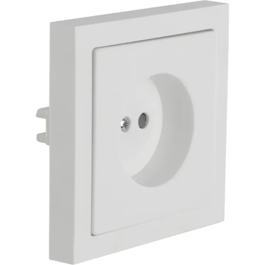 Inbouw Schakelmateriaal|Stopcontacten & Overige Contactdozen > Busch-Jaeger Future Linear Enkel Stopcontact Wit