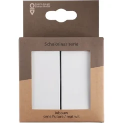 Schakelaars|Stopcontacten & Overige Contactdozen > Busch-Jaeger Future Linear serieschakelaar wit