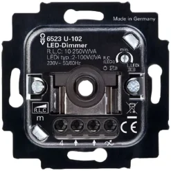 Dimmers|Inbouw Schakelmateriaal > Busch-Jaeger inbouw dimmer LED/gloei/halogeen dimmer 2-100 watt