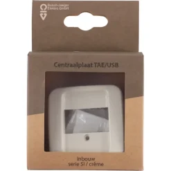Afdekramen|Inbouw Schakelmateriaal > Busch-Jaeger Reflex SI Afdekplaat USB Crème