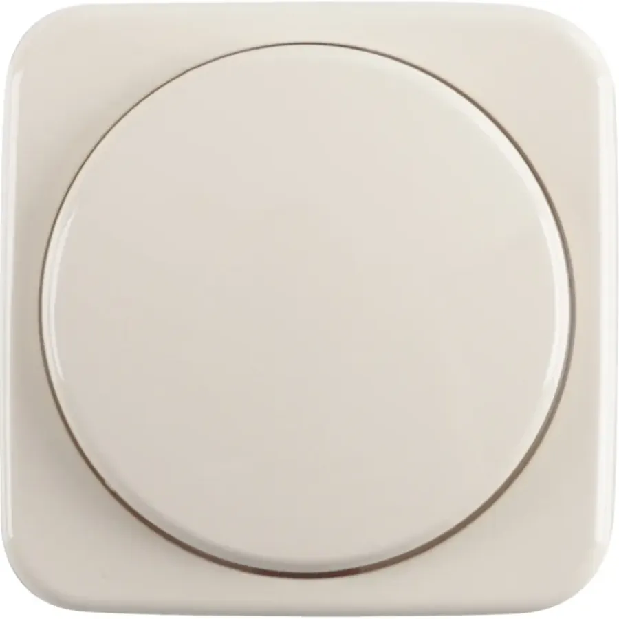 Dimmers|Inbouw Schakelmateriaal > Busch-Jaeger Reflex SI Centraalplaat Dimmer Crème