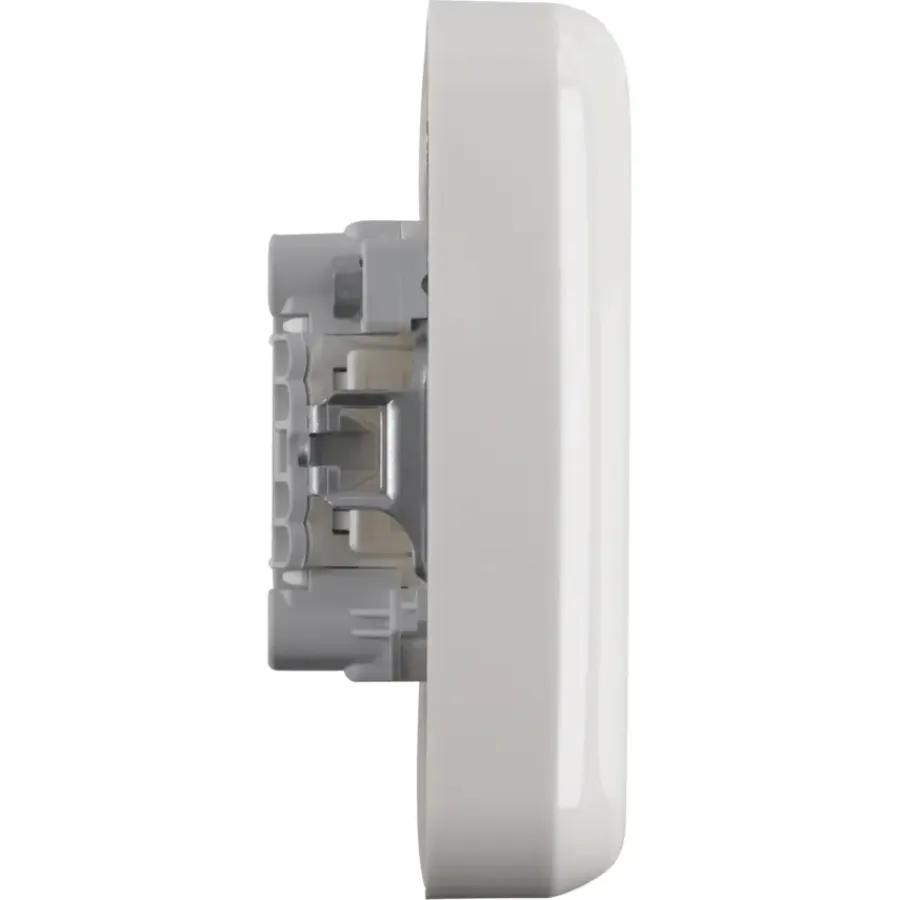 Inbouw Schakelmateriaal|Stopcontacten & Overige Contactdozen > Busch-Jaeger Reflex SI Dubbel Geaard Stopcontact Wit