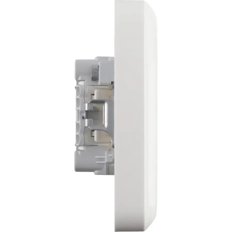 Inbouw Schakelmateriaal|Stopcontacten & Overige Contactdozen > Busch-Jaeger Reflex SI Dubbel Stopcontact Wit