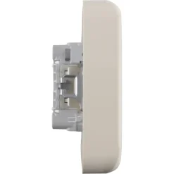 Inbouw Schakelmateriaal|Stopcontacten & Overige Contactdozen > Busch-Jaeger Reflex SI Dubbel Geaard Stopcontact Crème