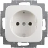 Inbouw Schakelmateriaal|Stopcontacten & Overige Contactdozen > Busch-Jaeger Reflex SI Enkel Geaard Stopcontact Wit