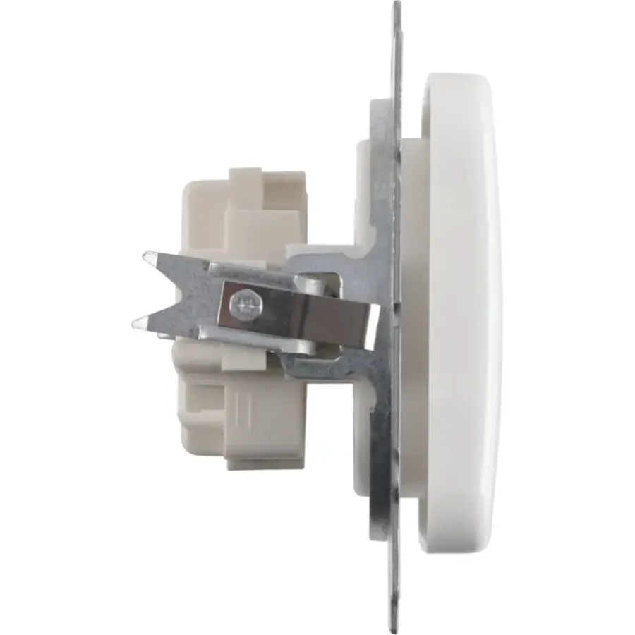 Inbouw Schakelmateriaal|Stopcontacten & Overige Contactdozen > Busch-Jaeger Reflex SI Enkel Stopcontact Wit