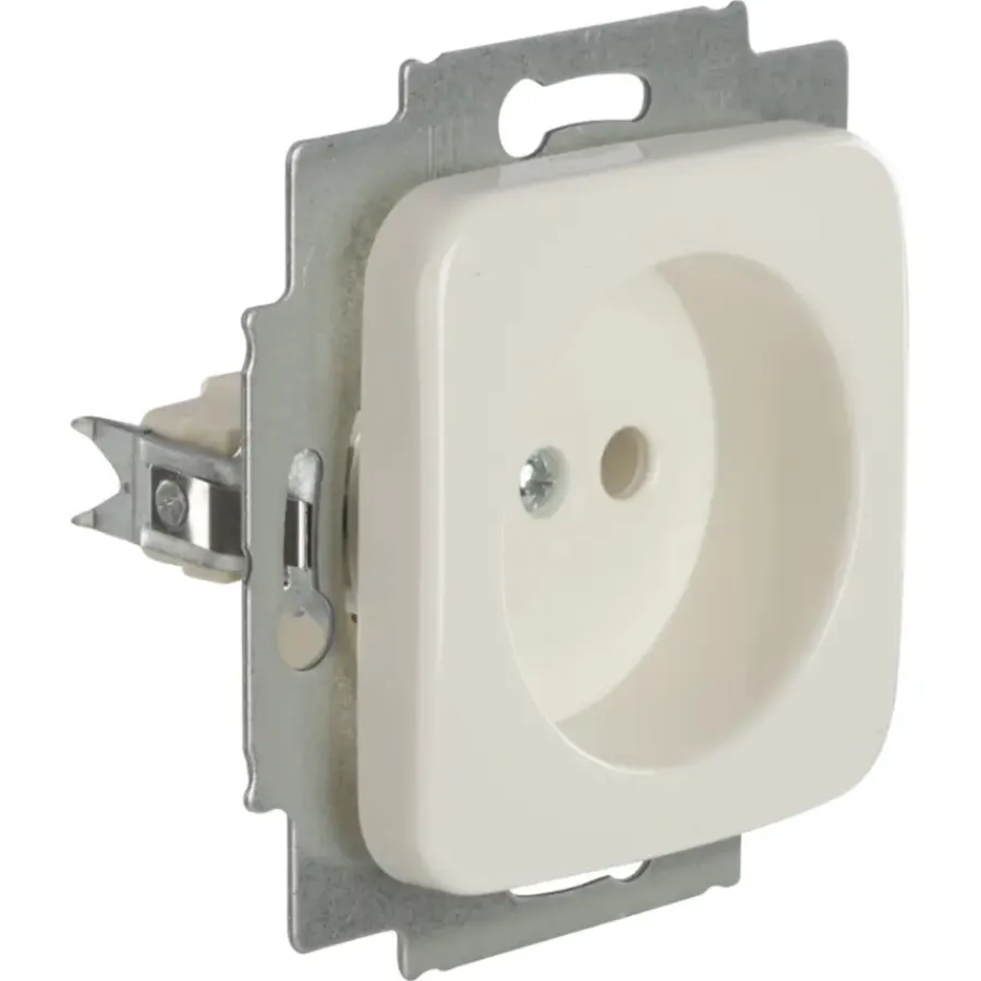 Inbouw Schakelmateriaal|Stopcontacten & Overige Contactdozen > Busch-Jaeger Reflex SI Enkel Stopcontact Wit