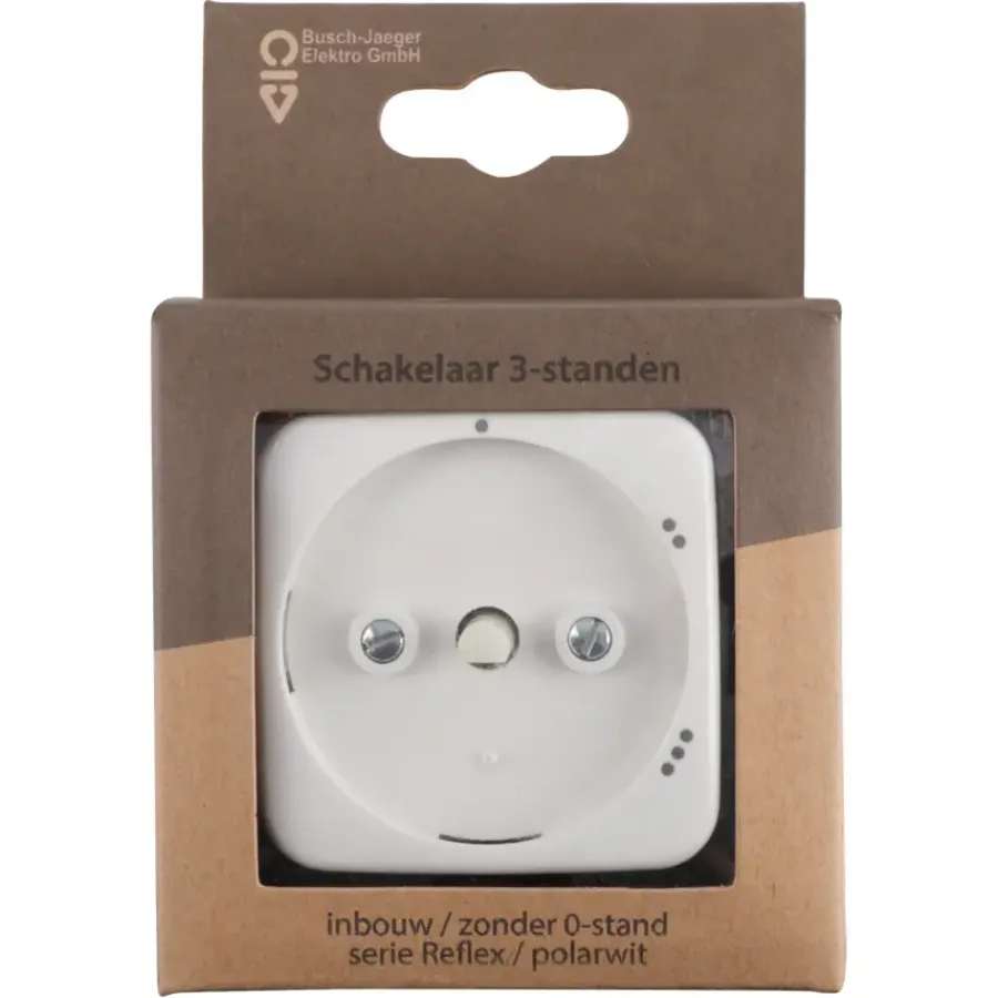 Schakelaars > Busch-Jaeger Reflex SI ventilatorschakelaar wit