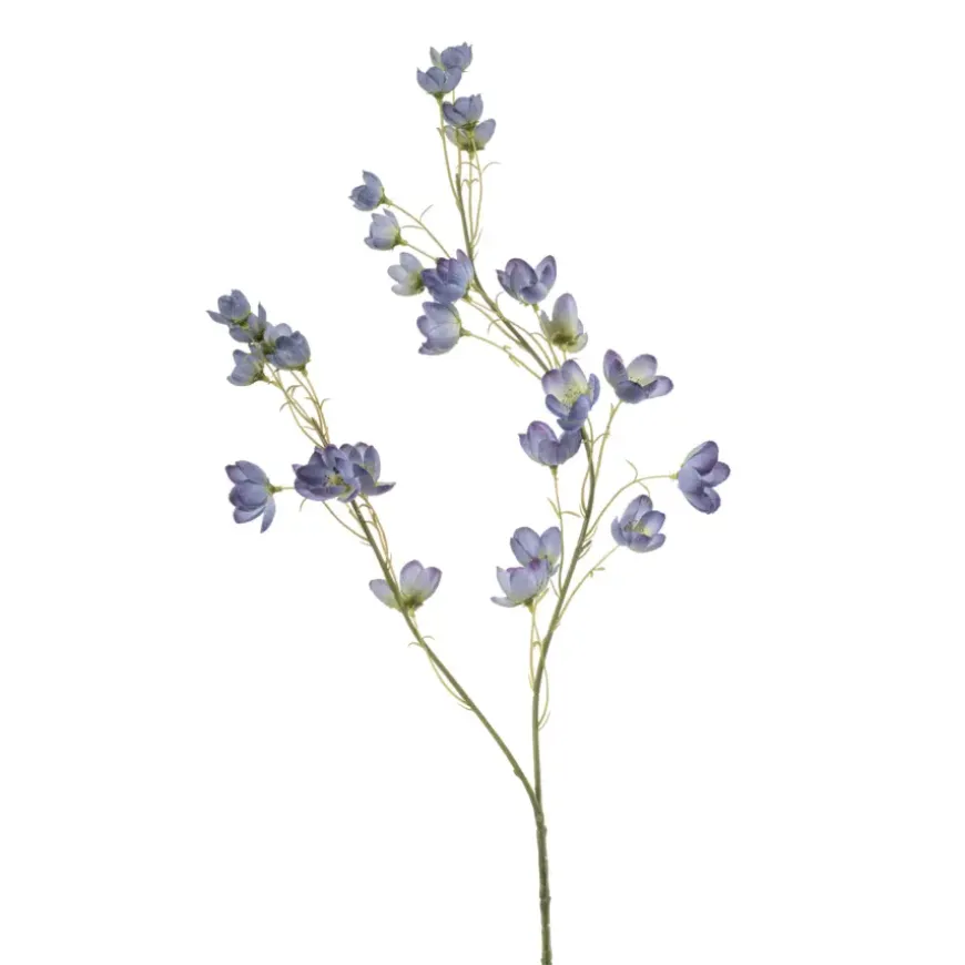 Buttercup spray blauw 85cm