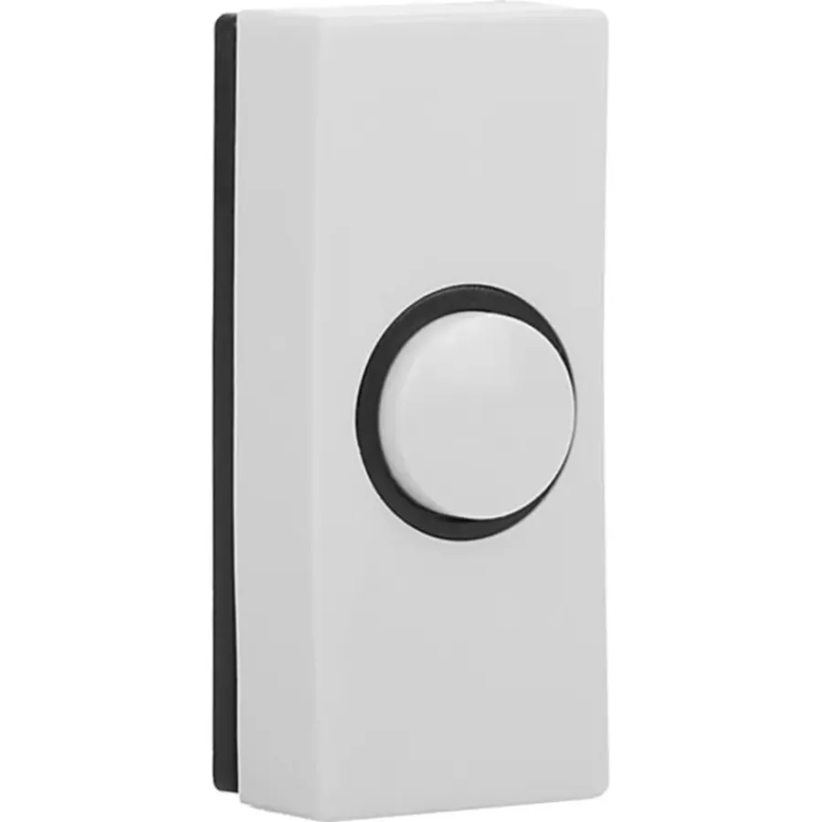 Intercoms & Deurbellen|Elektronische Beveiliging > Byron 7910 beldrukker wit