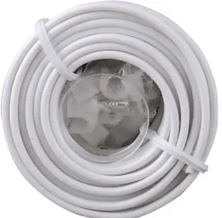 Intercoms & Deurbellen|Elektronische Beveiliging > Byron deurbel montageset 9 meter snoer en clips