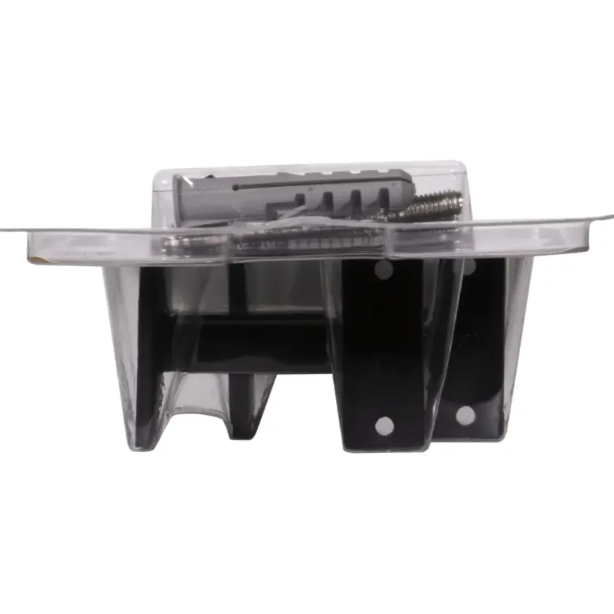 CanDo leuninghouder Milan Mat Zwart (2 stuks)