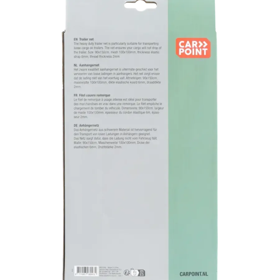 Aanhanger Accessoires > Carpoint Aanhangernet Elastisch 90x150cm