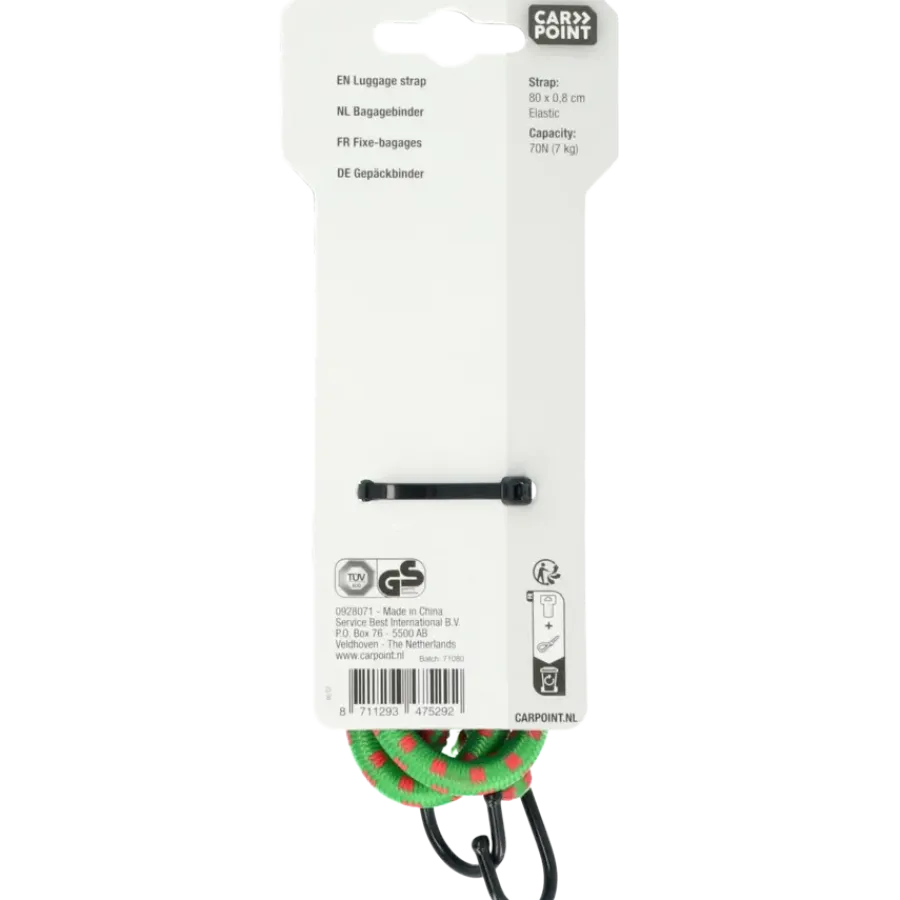 Aanhanger Accessoires > Carpoint bagagebinder 80cm