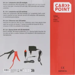 Overige Elektrisch Gereedschap Accessoires > Carpoint jumpstarter 2in1 12V/17Ah