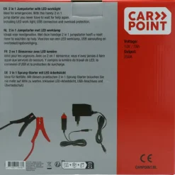 Overige Elektrisch Gereedschap Accessoires > Carpoint Jumpstarter 12V/7AH 2in1 LED