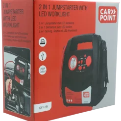 Overige Elektrisch Gereedschap Accessoires > Carpoint Jumpstarter 12V/7AH 2in1 LED
