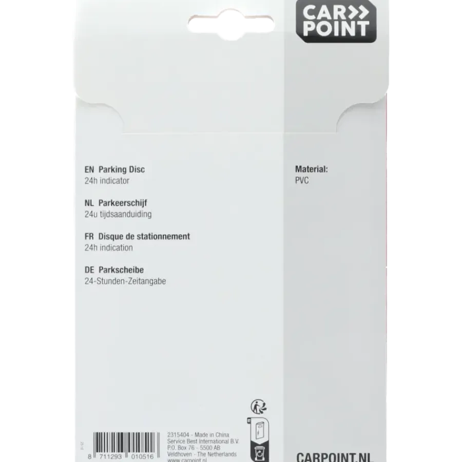 Interieuraccessoires > Carpoint Parkeerschijf