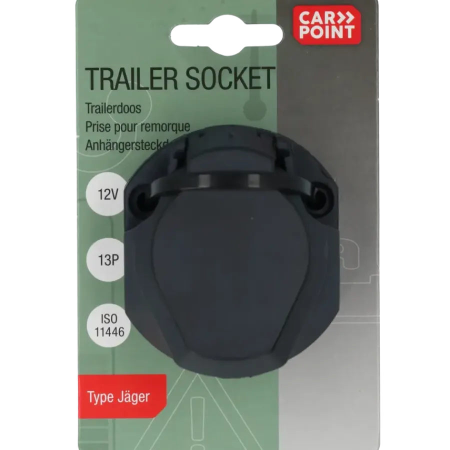 Aanhanger Accessoires > Carpoint 13-Polige Stekkerdoos Jäger