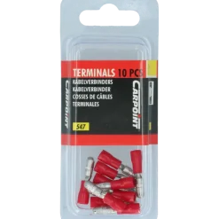 Autogereedschappen > Carpoint Rondstekker 547 Ø 4.0mm rood blister 10 Stuks