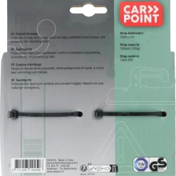 Aanhanger Accessoires > Carpoint Spanbandenset luxe met ratel 2 x 5 meter