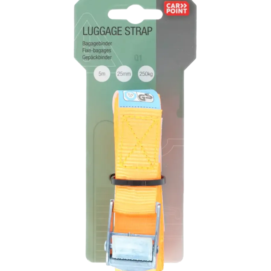 Aanhanger Accessoires > Carpoint Spanband met Klem 5m x 25mm