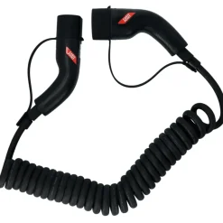 Verlengsnoeren > Carpoint spiraal laadkabel elektrische auto type 2 - 2 16a 3phase 6 meter