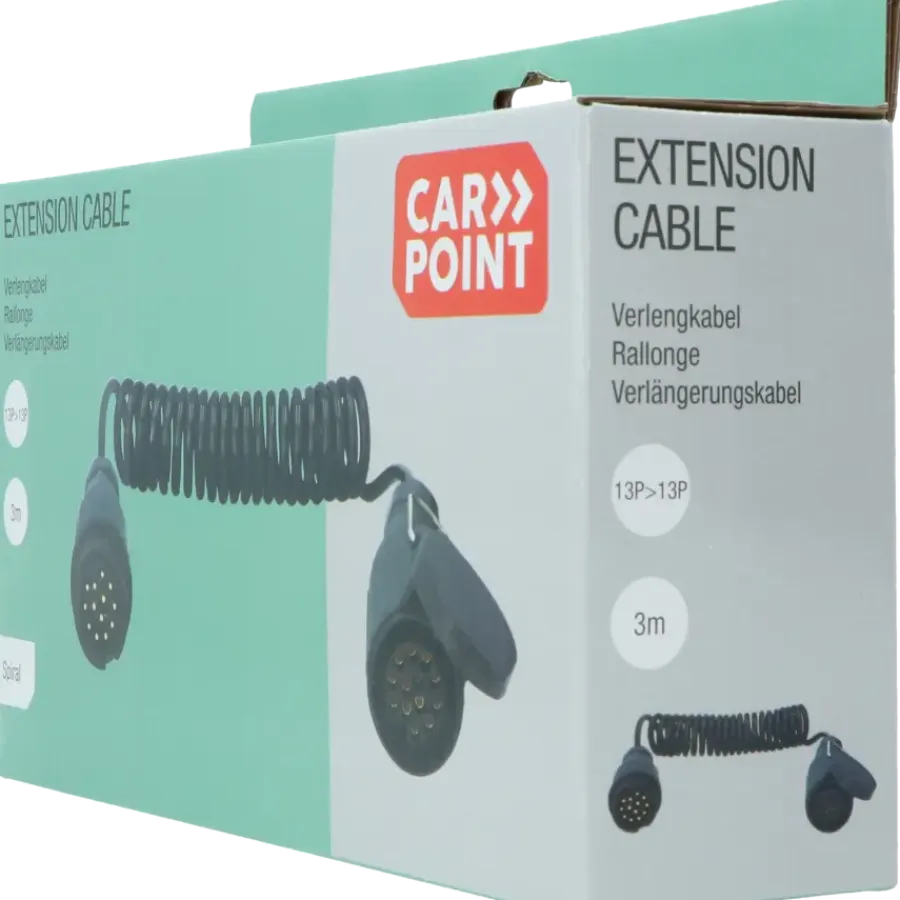 Verlengsnoeren > Carpoint spiraal trailer verlengkabel 13p - 13p stekker/stekkerdoos