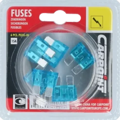 Autogereedschappen > Carpoint Steekzekering 15A 6 Stuks