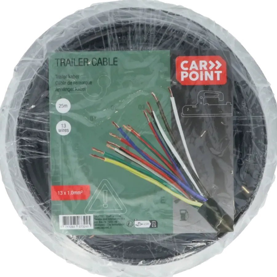 Aanhanger Accessoires > Carpoint trailerkabel 13-aderig ø1 mm² 25 meter
