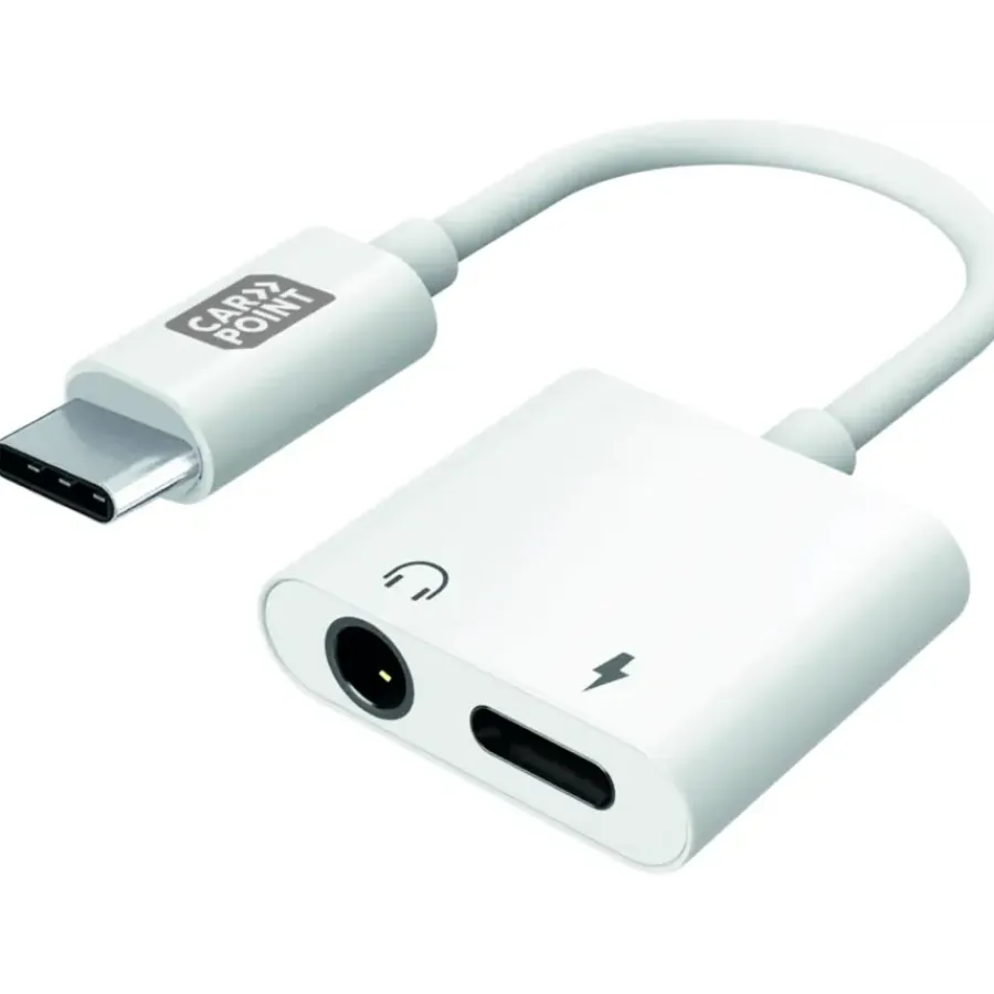 Computeraccessoires > Carpoint USB-C adapter 2 in 1
