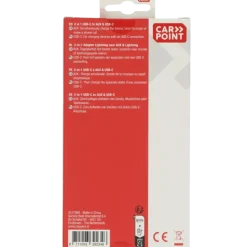 Computeraccessoires > Carpoint USB-C adapter 2 in 1