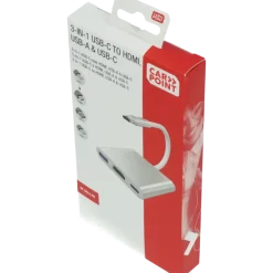 Computeraccessoires > Carpoint USB-C adapter 3 in 1