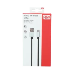 Telefoonaccessoires > Carpoint USB>Micro USB kabel 1 Meter