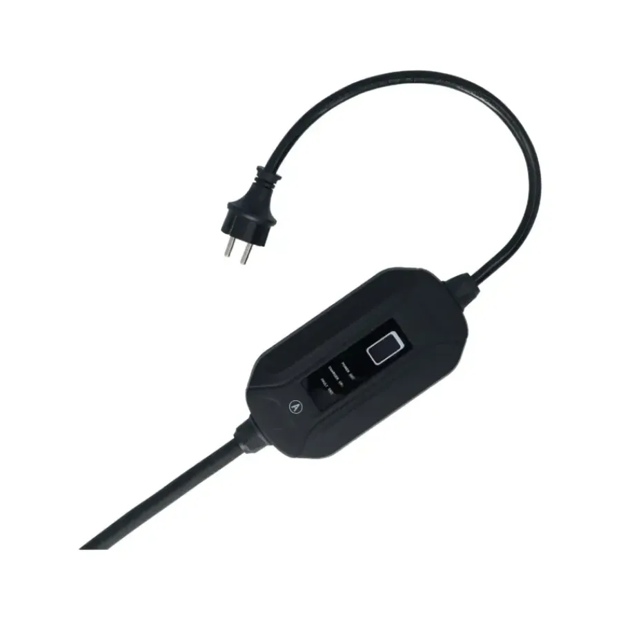 Verlengsnoeren > Carpoint 230v draagbare lader type 2 elektrische auto 1 fase 8-16a