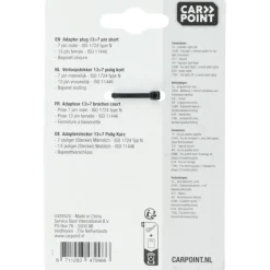 Aanhanger Accessoires > Carpoint Verloopstekker 7>13 Polig
