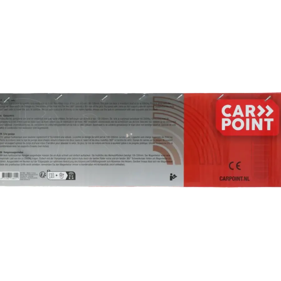 Autogereedschappen > Carpoint Verrijdbare Garagekrik 2000kg