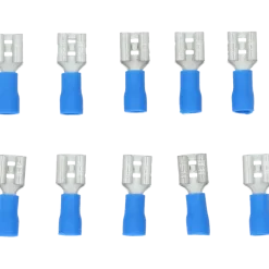 Autogereedschappen > Carpoint Vlakstekerhuls 542 6.3x0.8mm blauw blister 10 Stuks
