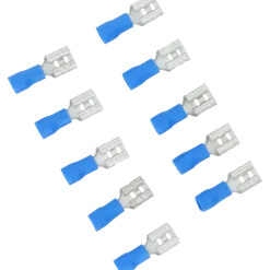 Autogereedschappen > Carpoint Vlakstekerhuls 542 6.3x0.8mm blauw blister 10 Stuks