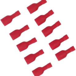 Autogereedschappen > Carpoint Vlakstekerhuls 1541 6.3x0.8mm rood blister 10 Stuks
