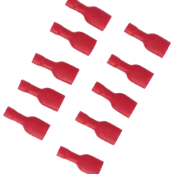 Autogereedschappen > Carpoint Vlakstekerhuls 1541 6.3x0.8mm rood blister 10 Stuks